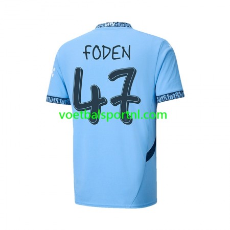 Manchester City UCL Font FODEN 47 Thuis Shirt 2024-25